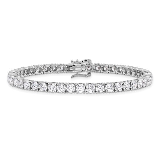 Kiokori Diamond Tennis Bracelet 14K Gold Lab Grown VS+ F+ 2-17 Carats , 5-8" Lengths