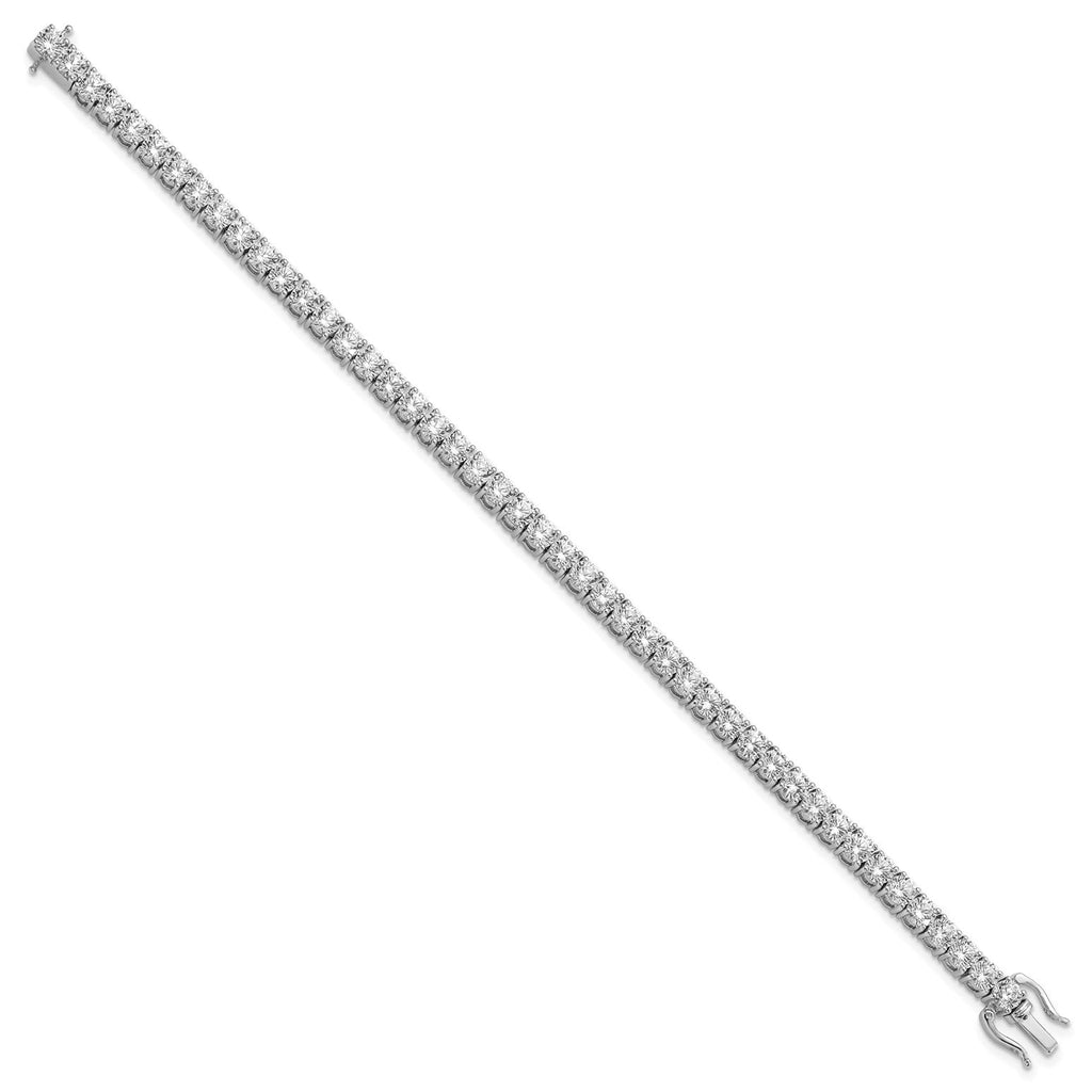 Kiokori Diamond Tennis Bracelet 14K Gold Lab Grown VS+ F+ 2-17 Carats , 5-8" Lengths