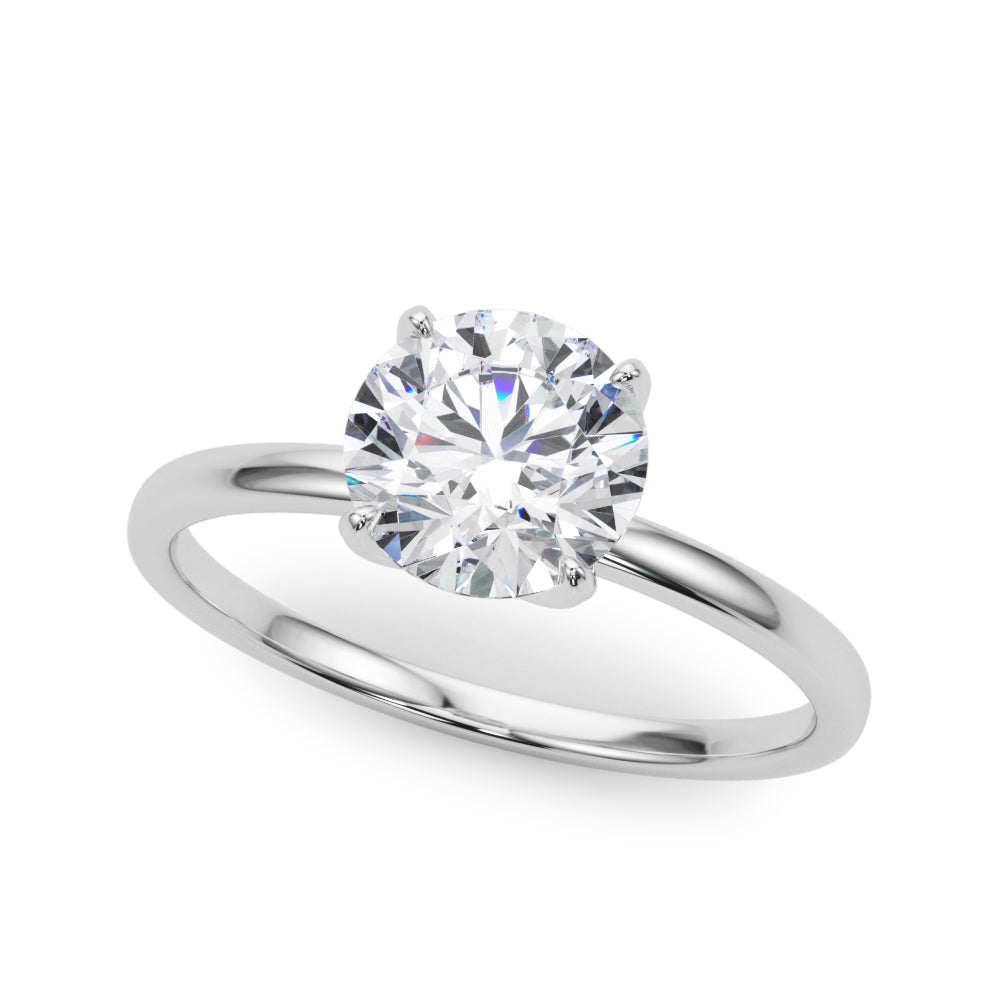 Remy 4 Prong Solitaire Style Engagement Ring