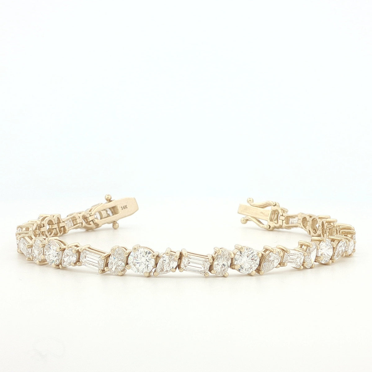 Mixed Stone Tennis Bracelet