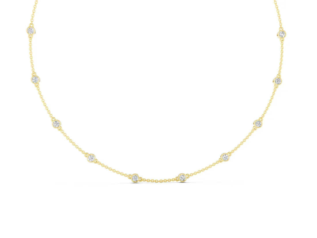 Diamonds by the Yard Necklace