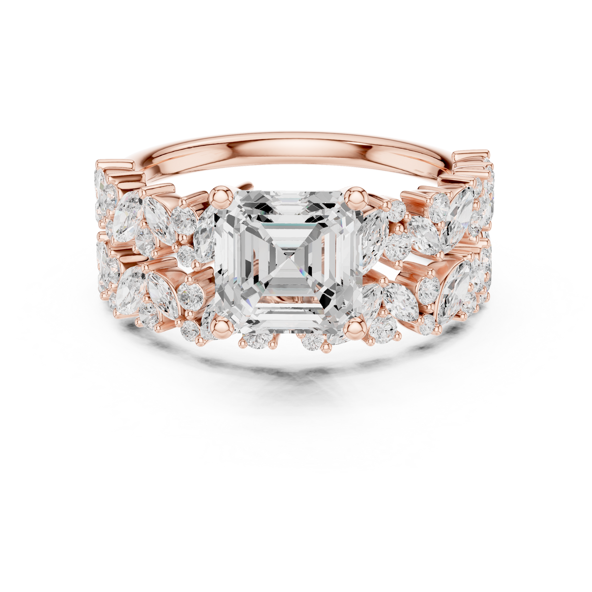 Fashion Ring - Asscher | DDLR-940
