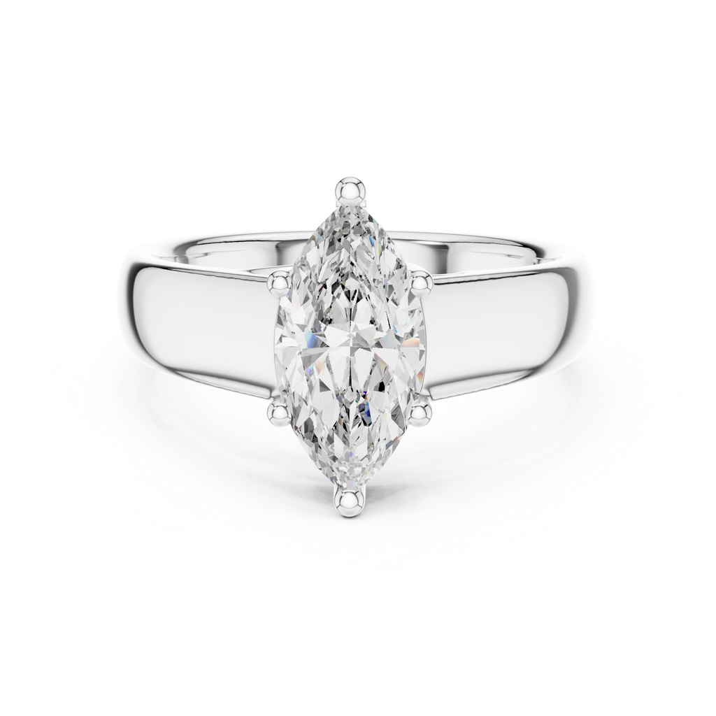 Solitaire Ring - Marquise | DDLR-067