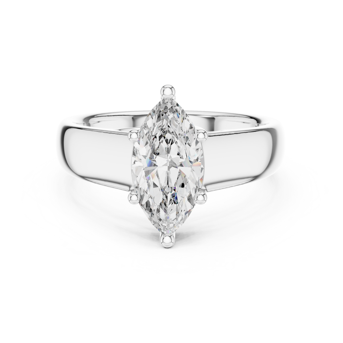 Solitaire Ring - Marquise | DDLR-067