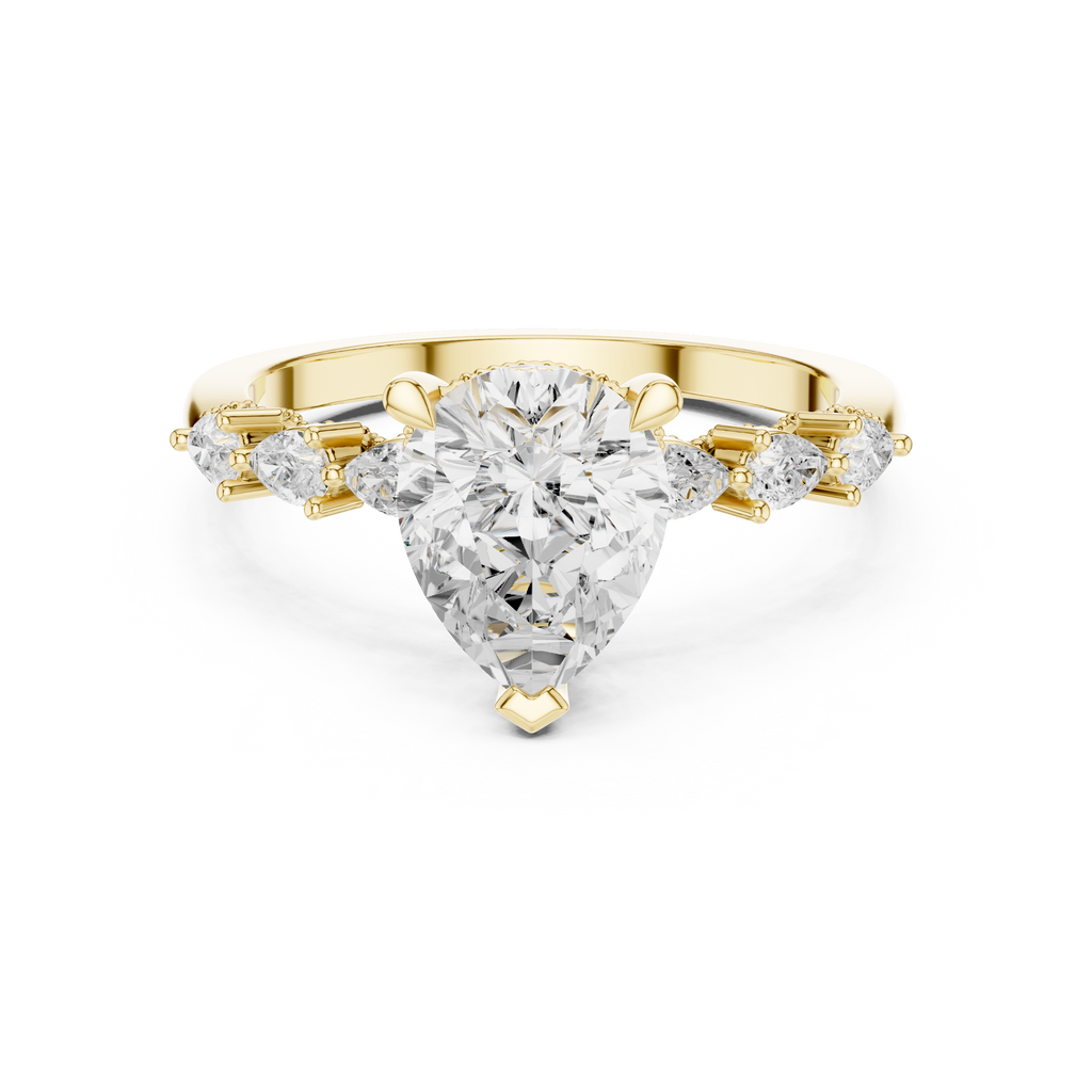 Vintage Ring - Pear | DDLR-1006