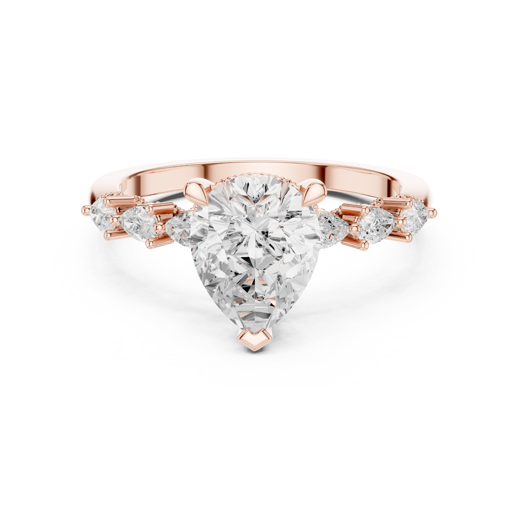 Vintage Ring - Pear | DDLR-1006