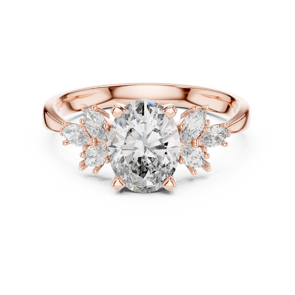 Three Stone Ring - Oval | 20#10002L