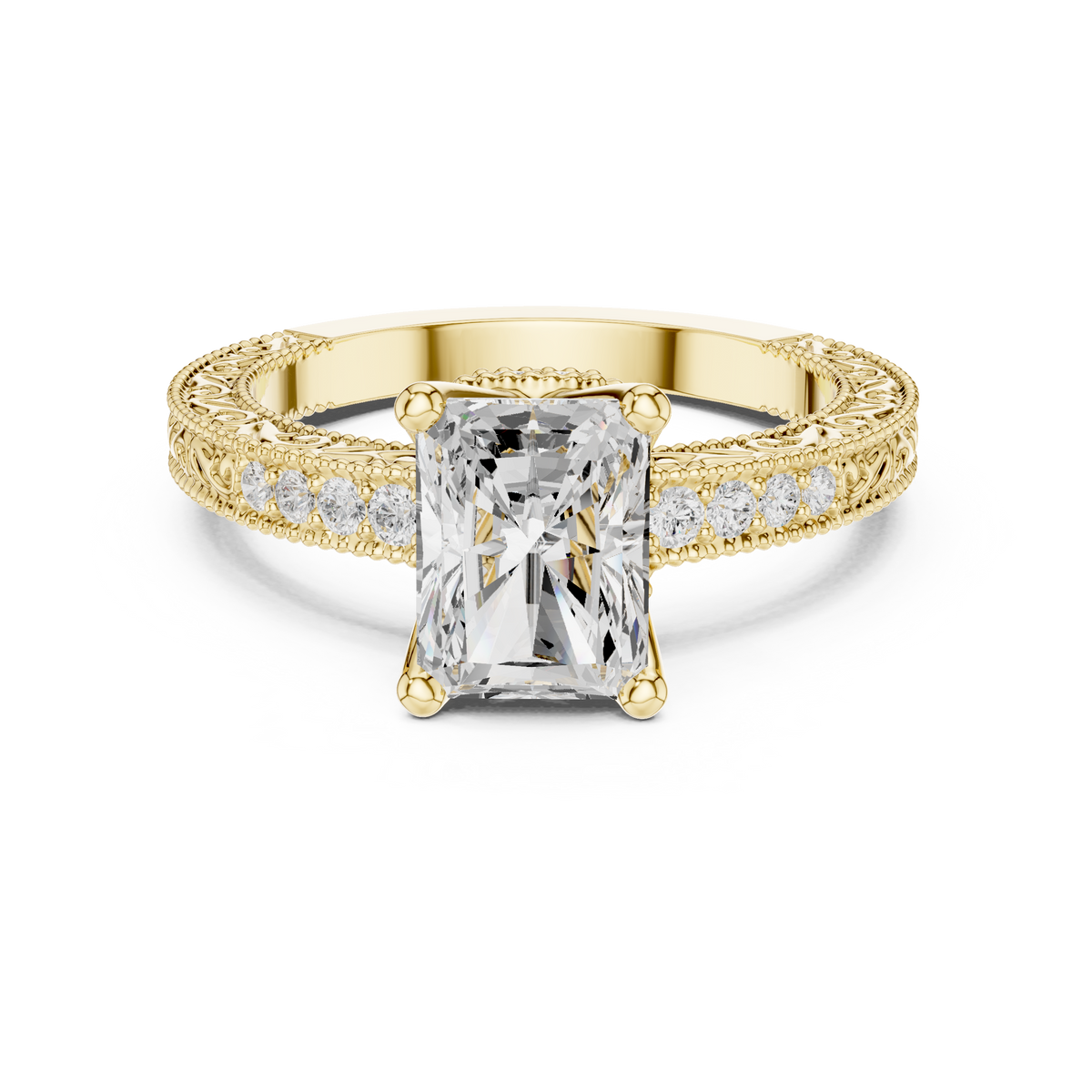 Vintage Ring - Radiant | DDLR-981
