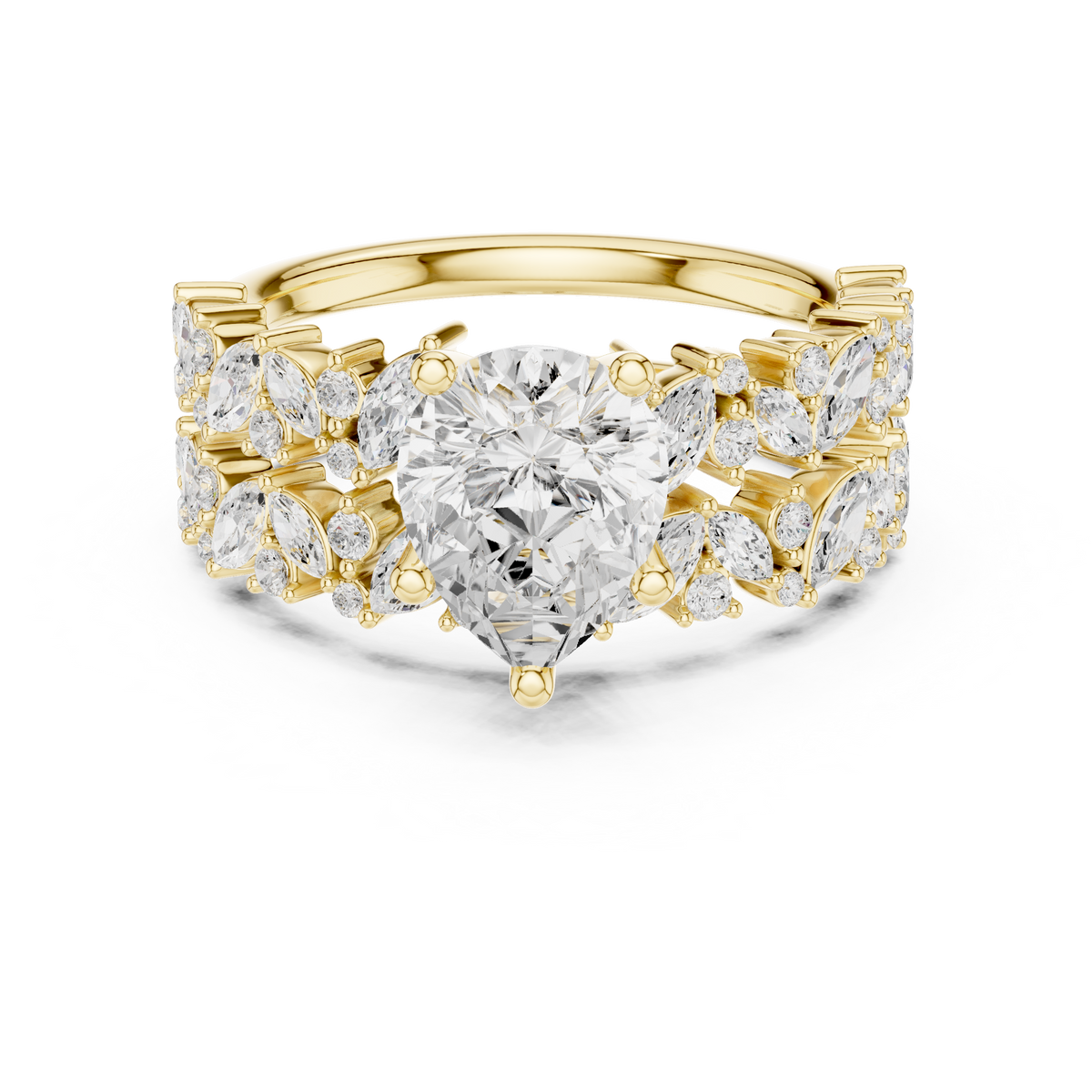 Fashion Ring - Heart | DDLR-944