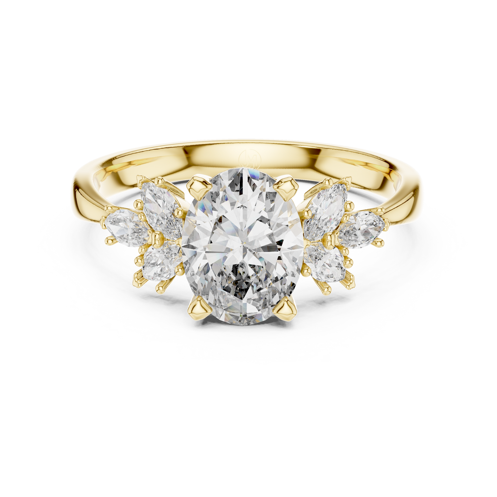 Three Stone Ring - Oval | 20#10002L