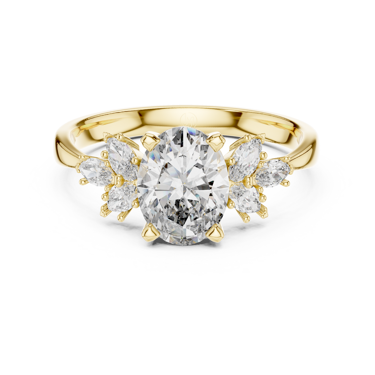 Three Stone Ring - Oval | 20#10002L