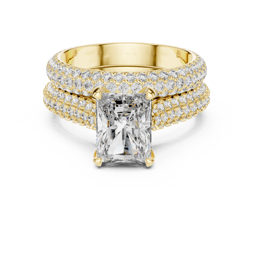 Solitaire Ring - Radiant | DDLR-013