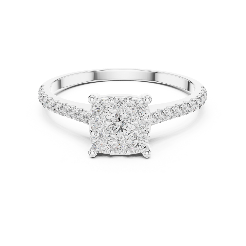 Fashion Ring - Cushion | DDLR-004
