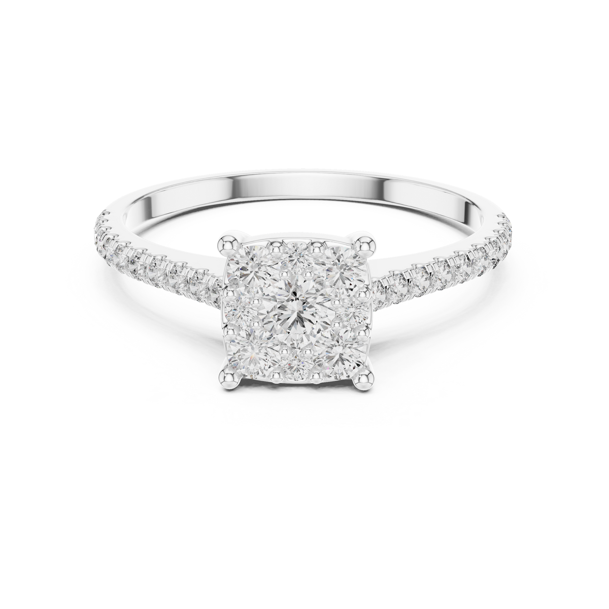 Fashion Ring - Cushion | DDLR-004