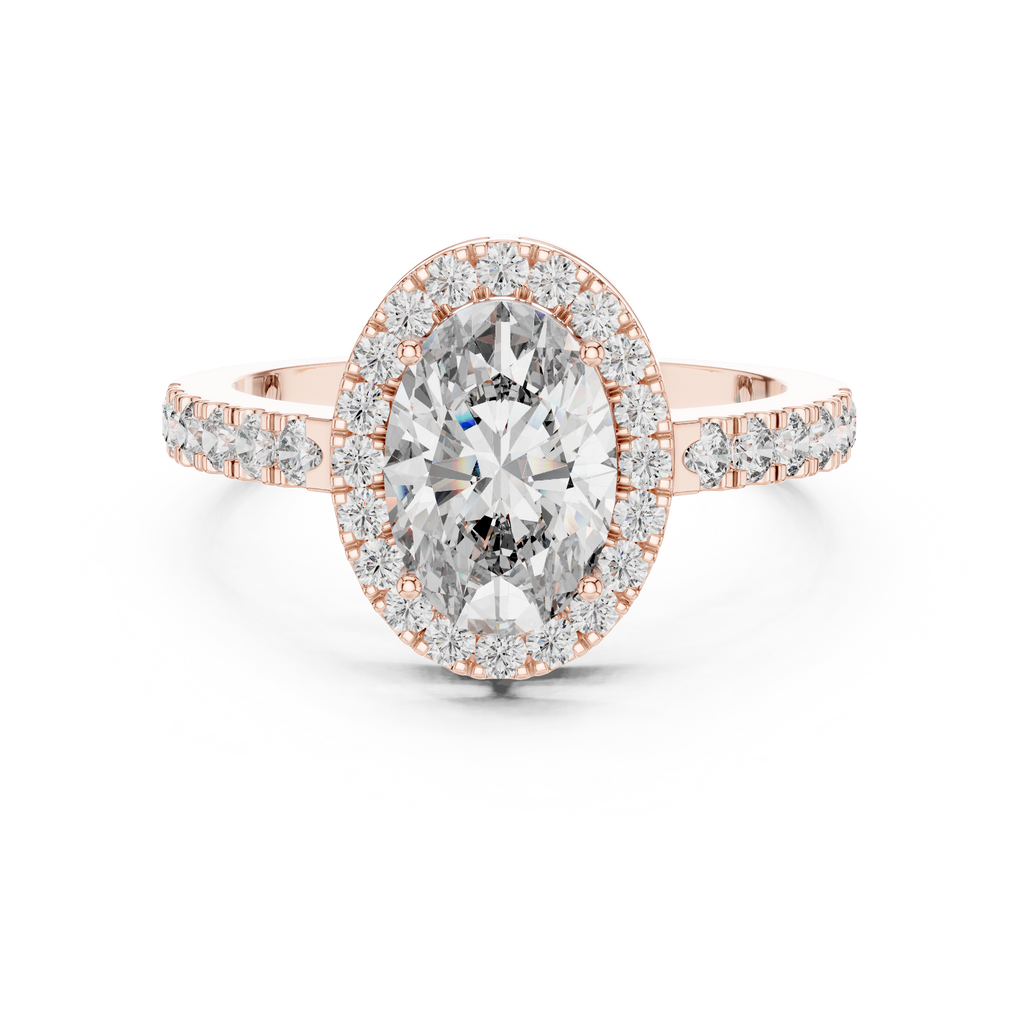 Halo Ring - Oval | LR-0050