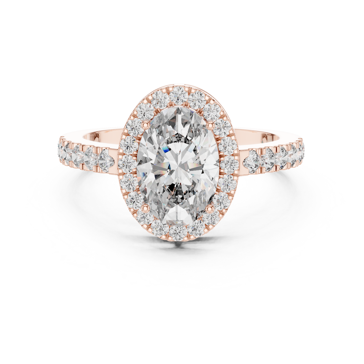 Halo Ring - Oval | LR-0050
