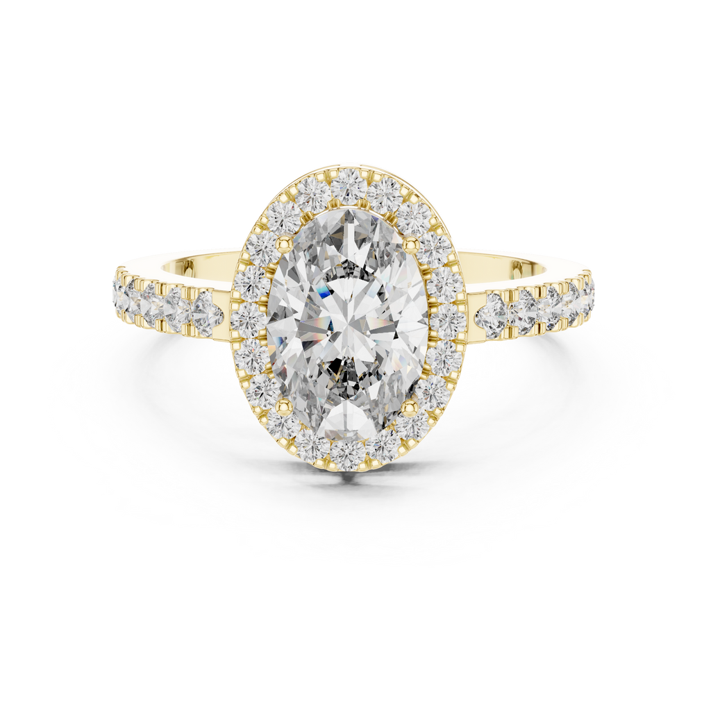 Halo Ring - Oval | LR-0050