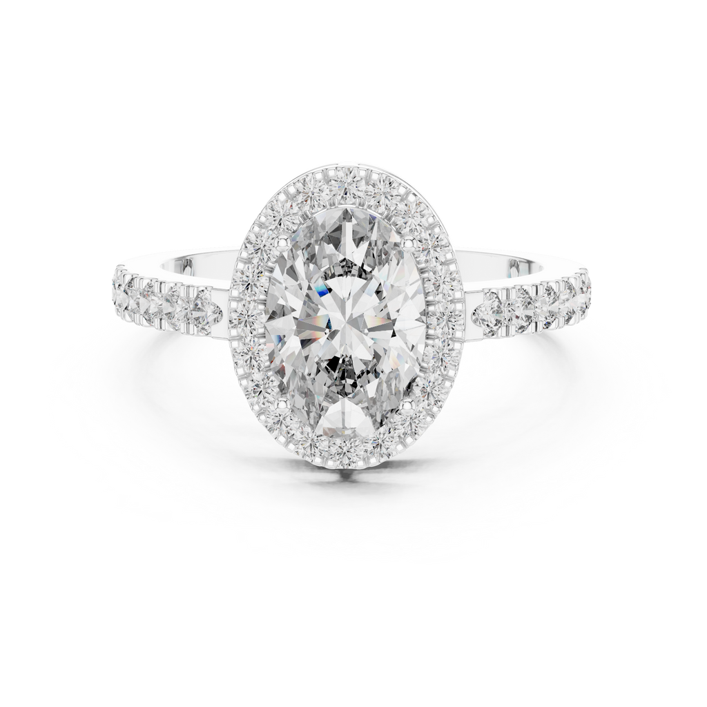 Halo Ring - Oval | LR-0050