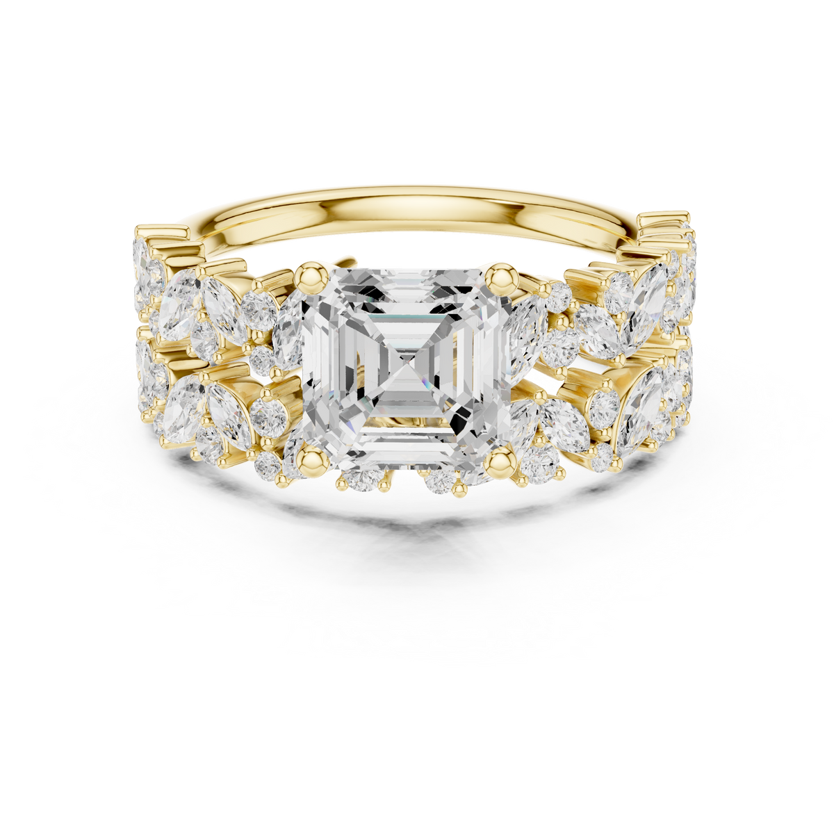 Fashion Ring - Asscher | DDLR-940