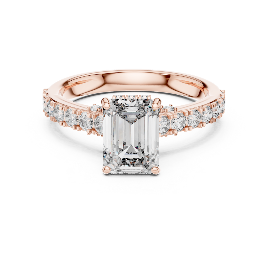 Solitaire Ring - Emerald | LR-0172