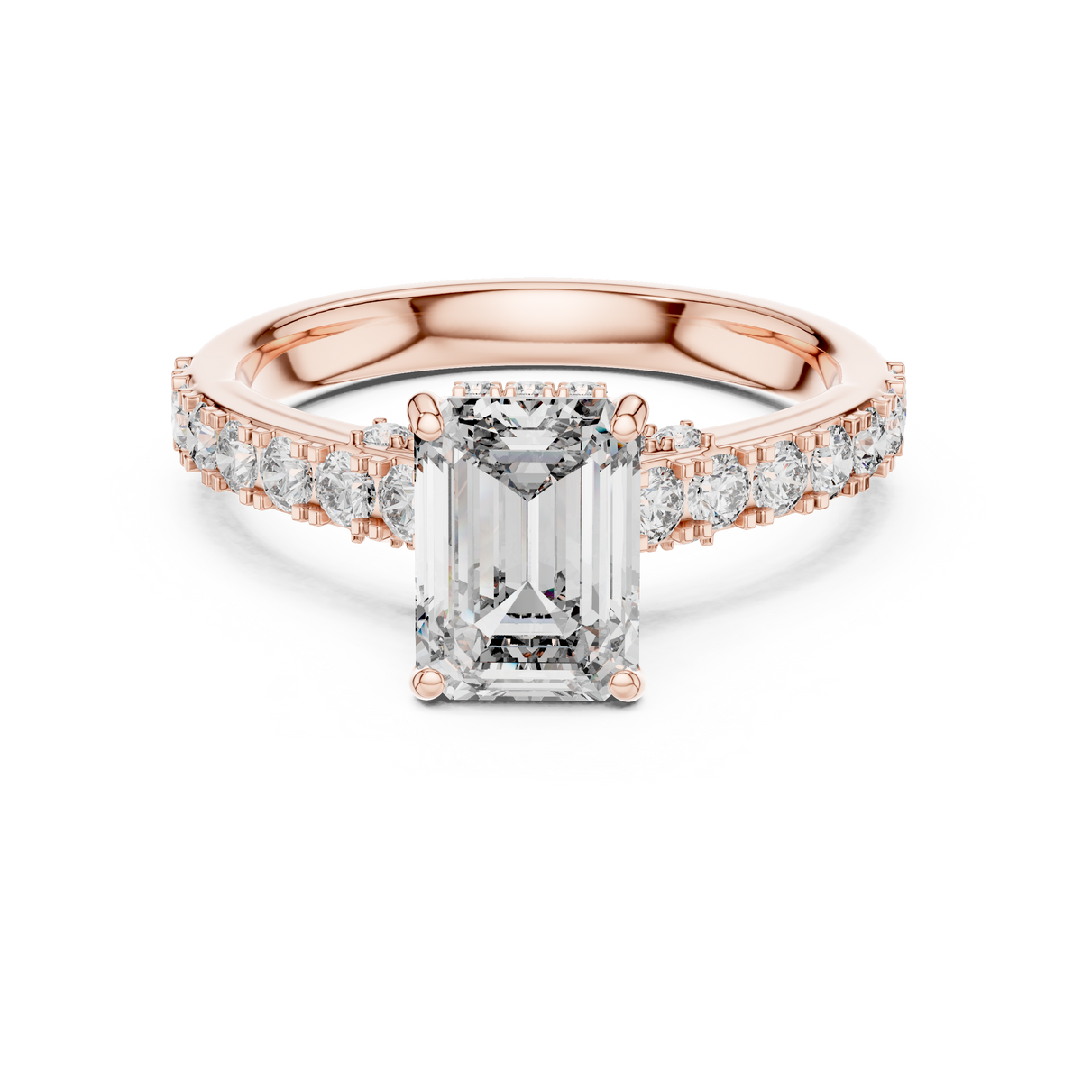 Solitaire Ring - Emerald | LR-0172