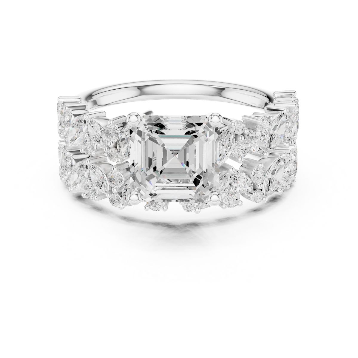 Fashion Ring - Asscher | DDLR-940