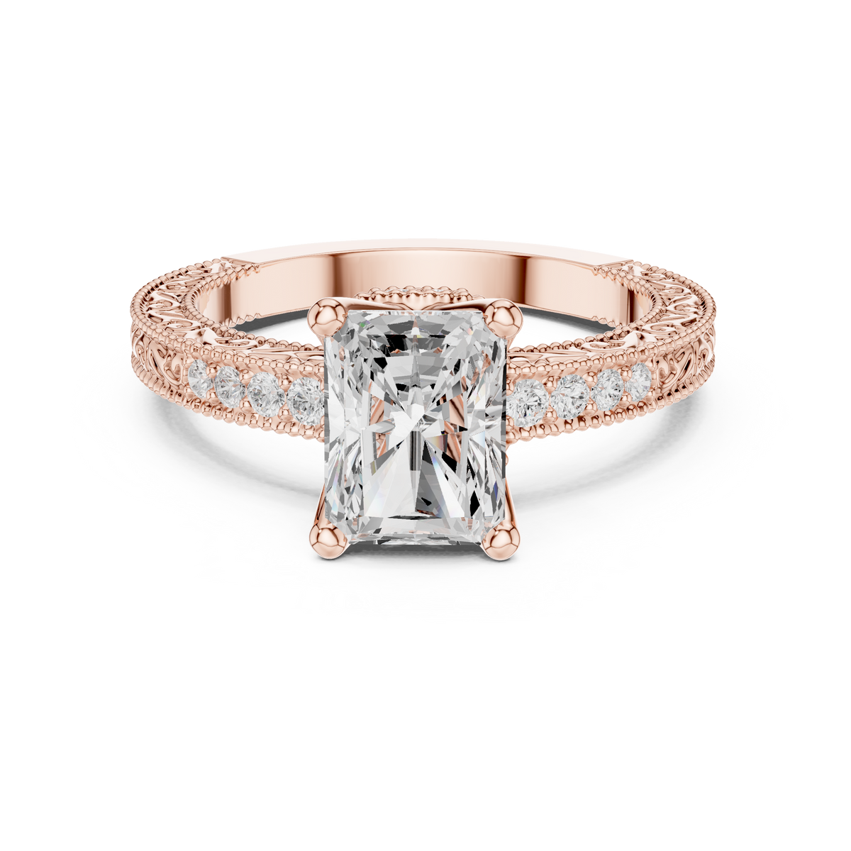 Vintage Ring - Radiant | DDLR-981