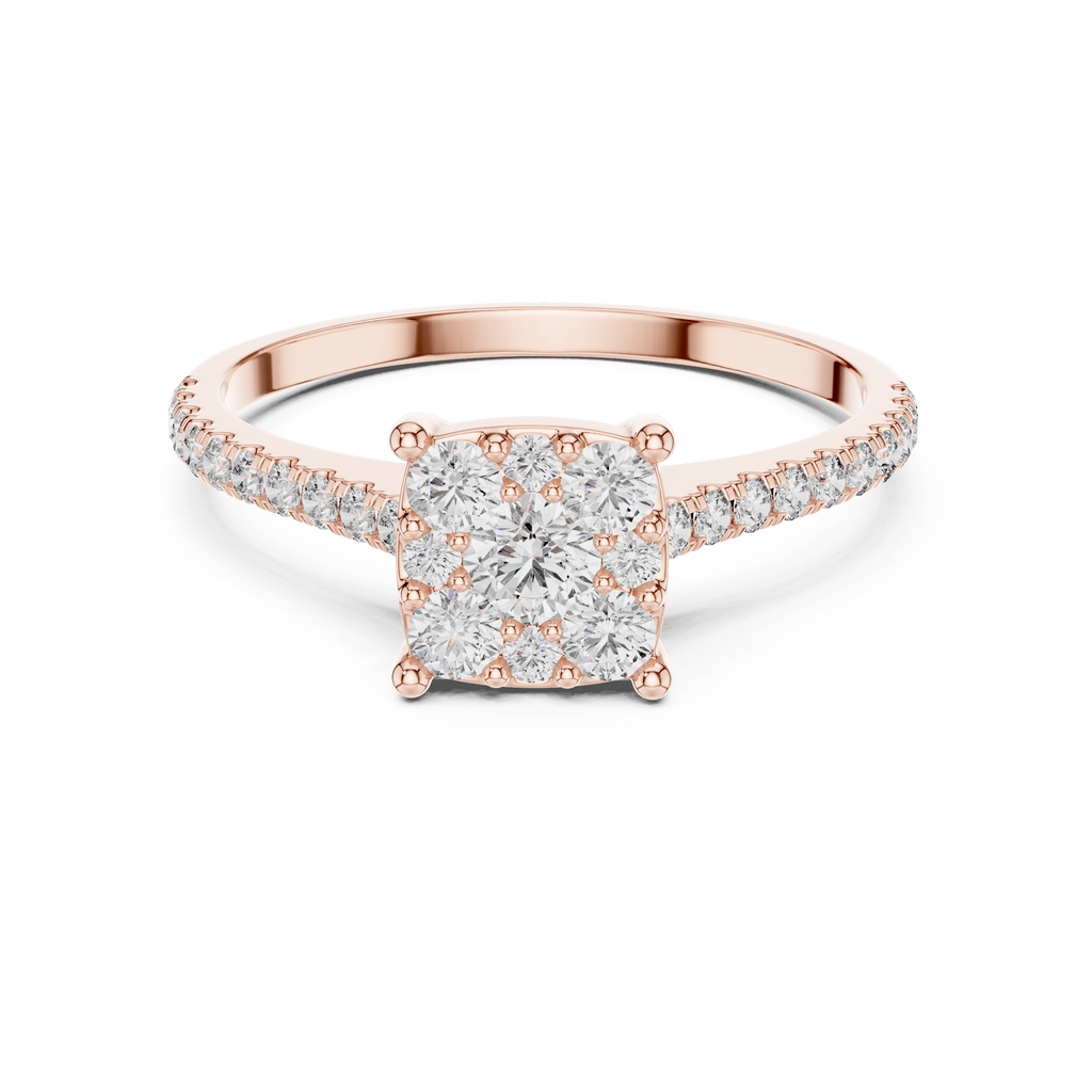 Fashion Ring - Cushion | DDLR-004