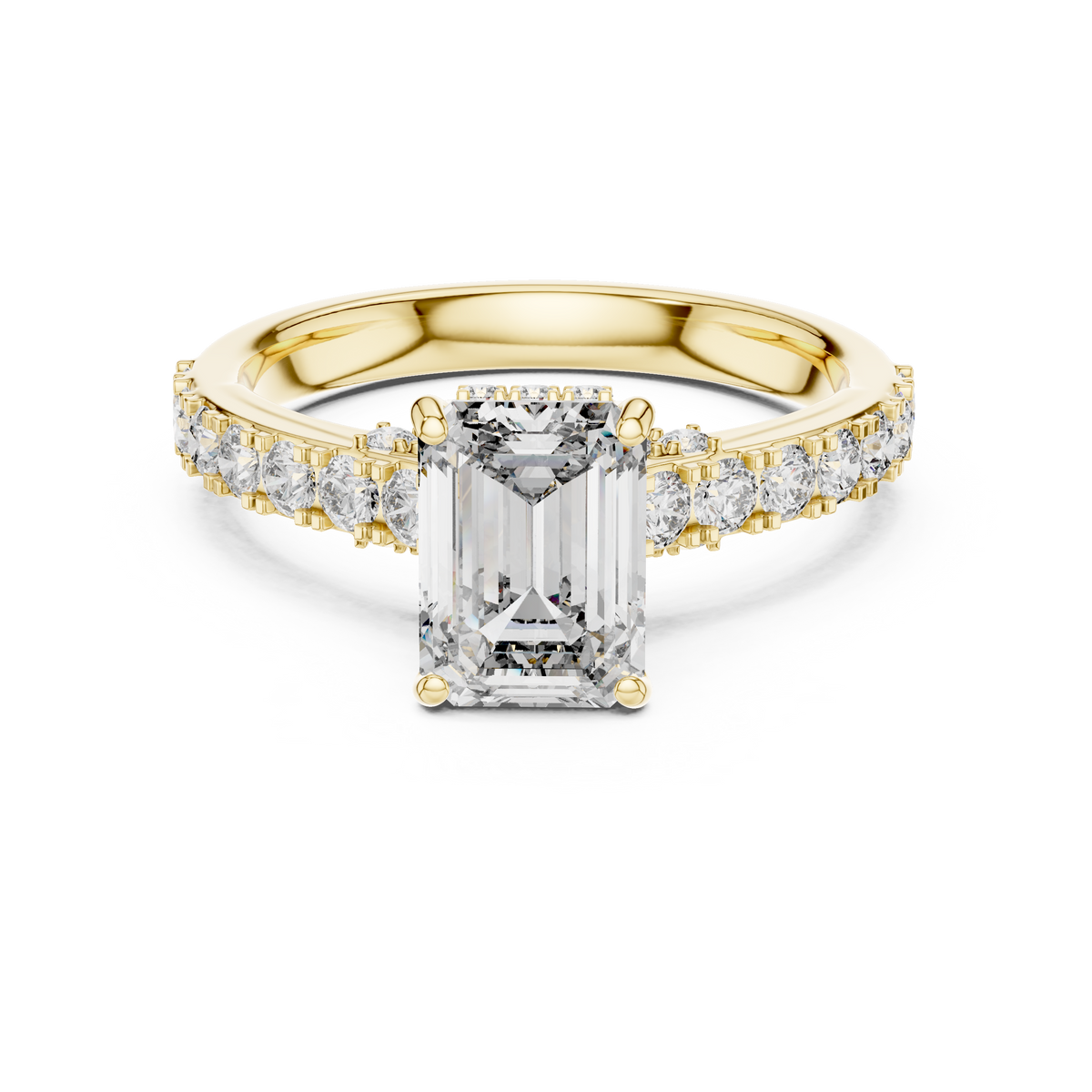 Solitaire Ring - Emerald | LR-0172